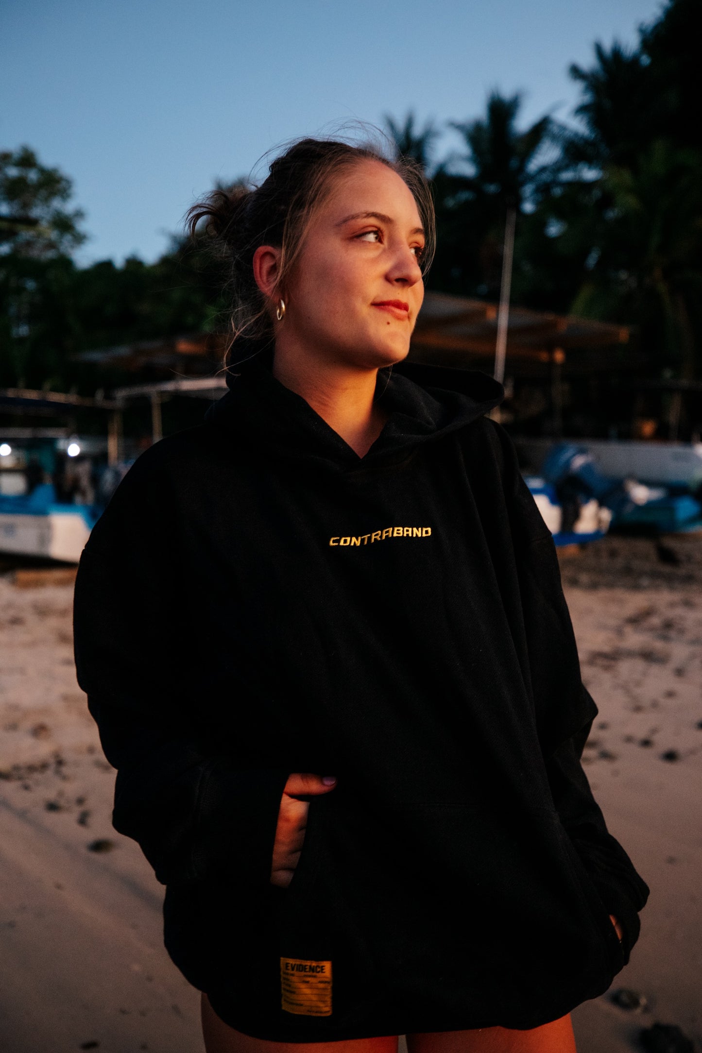 CONTRABAND Stitched Hoodie